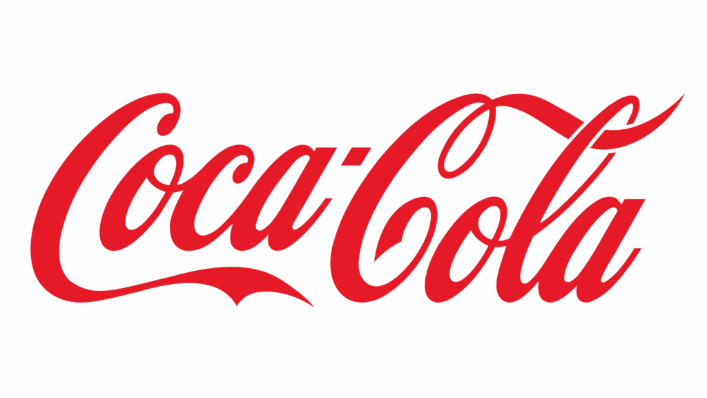 Coca-Cola logo — branded apparel client of From The Ashes Naples